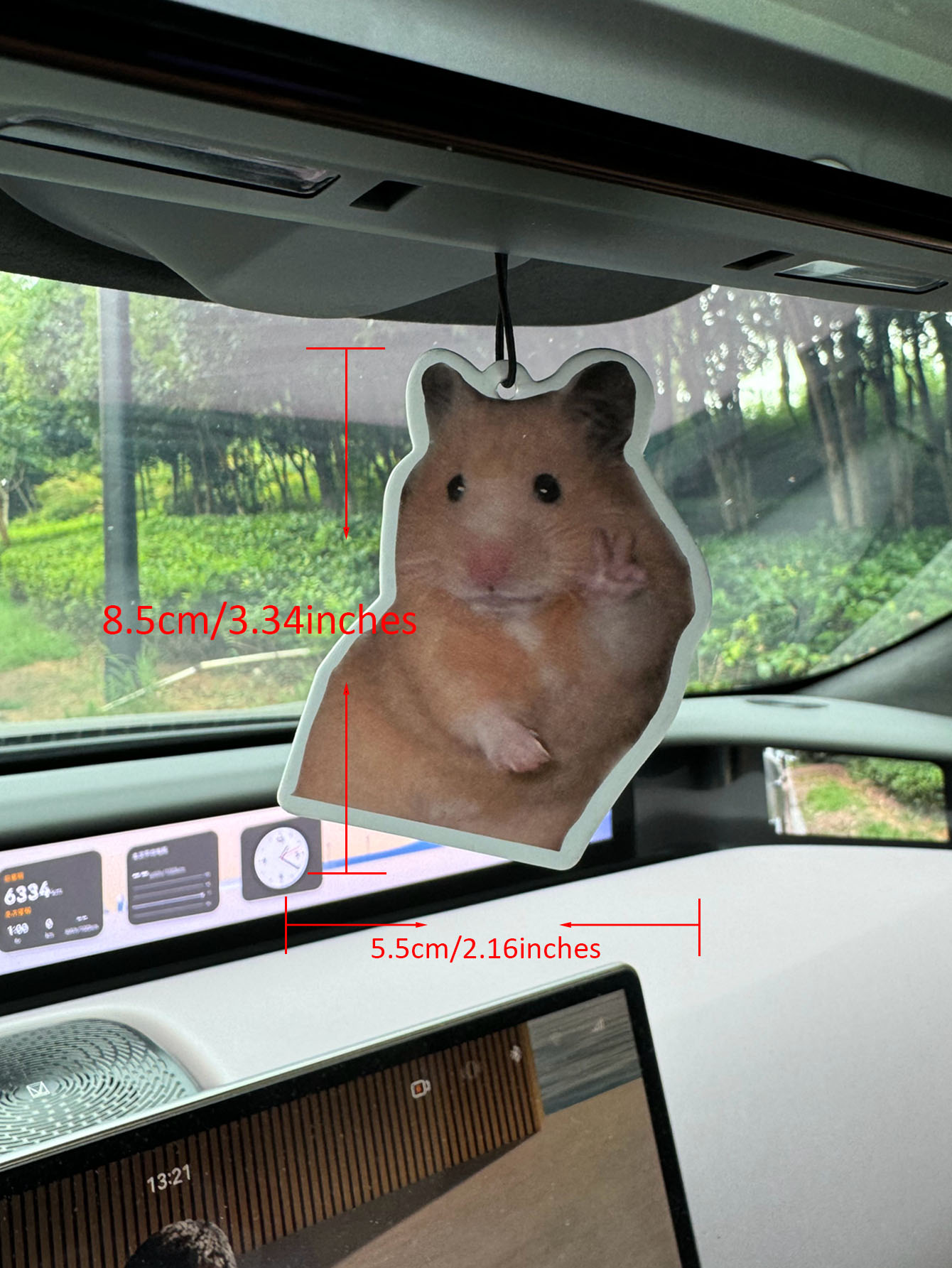 Magnet Meme Hamster Magnet Ham - Home Fragrance Logo ulasan dan harga